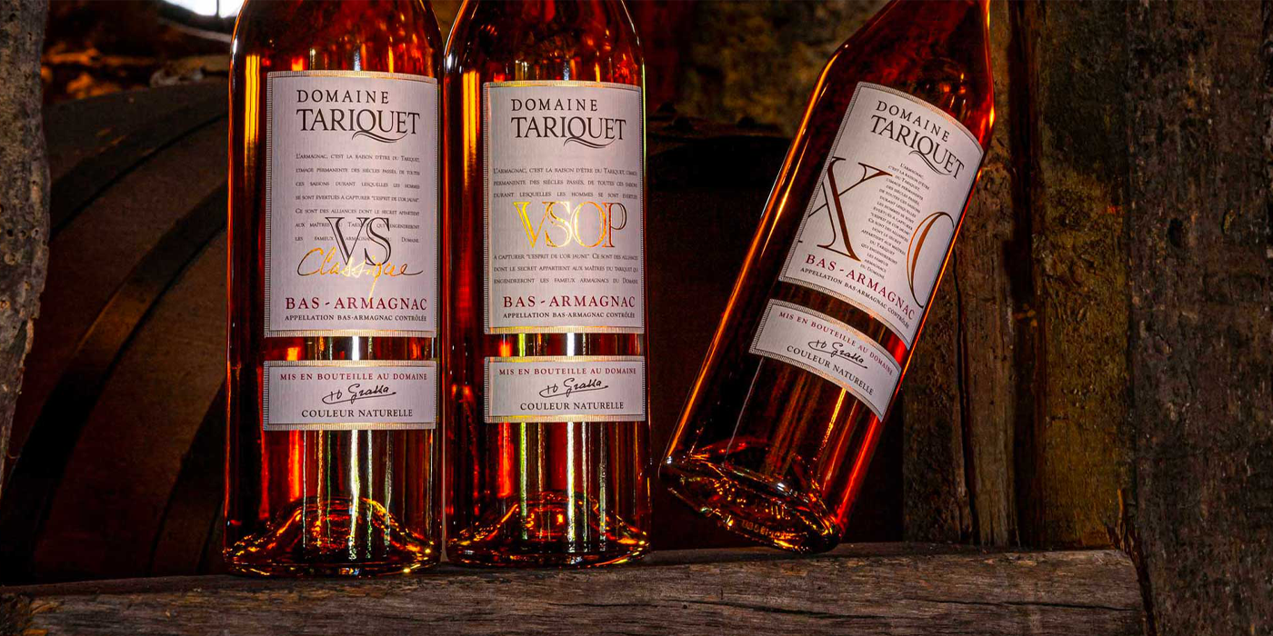 Domaine Tariquet Bas-armagnac range