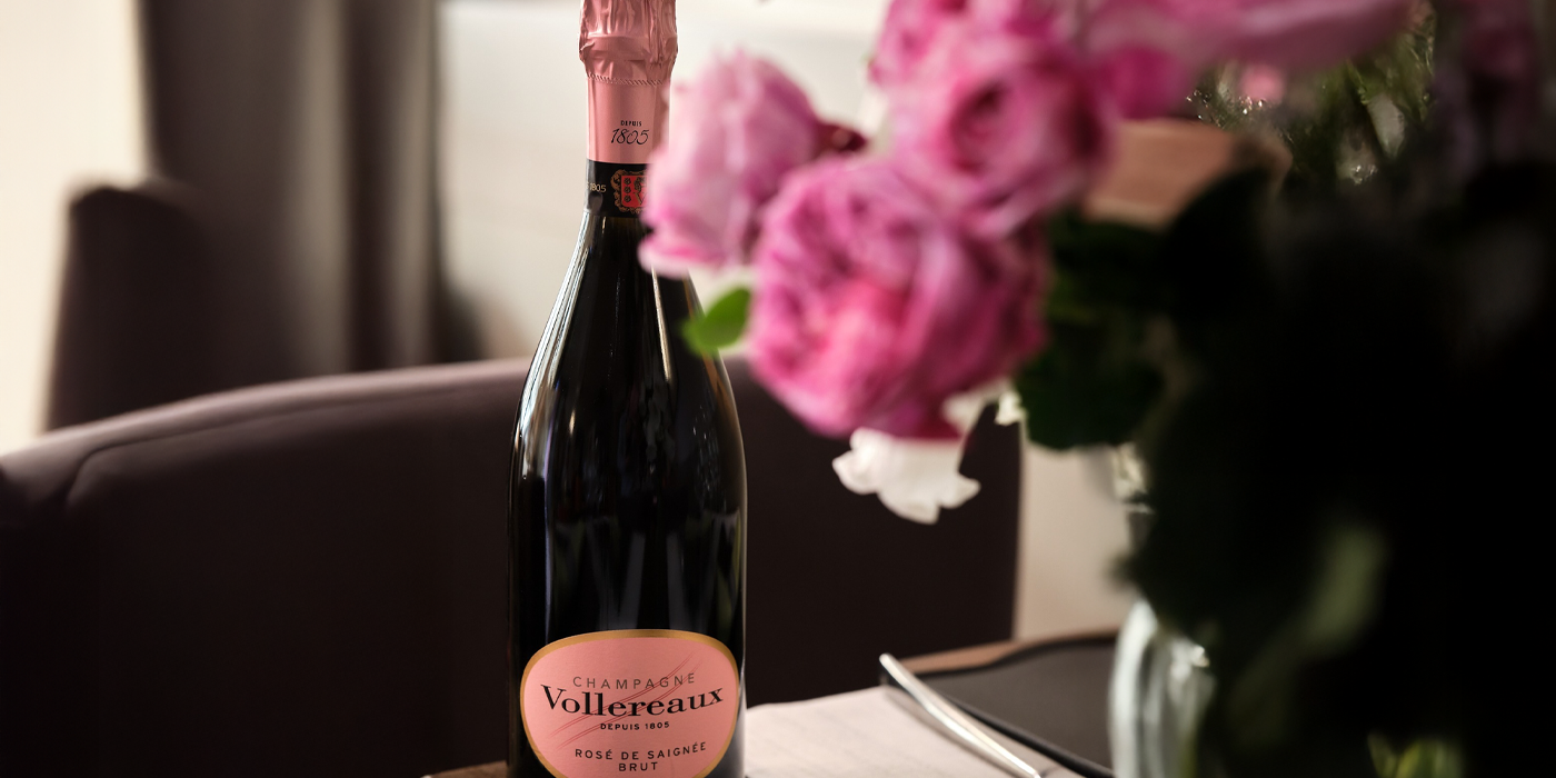Vollereaux Rosé de Saignée Brut ružové šampanské