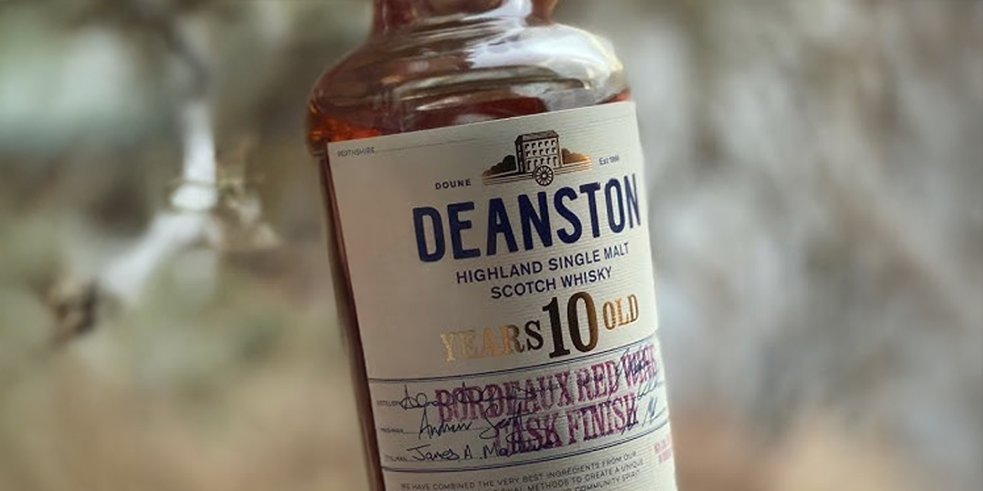 Deanston 10 ročná Bordeaux Cask